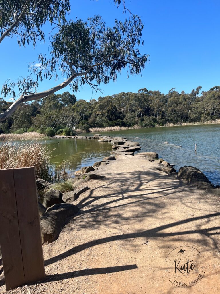 Newport lakes rock trail